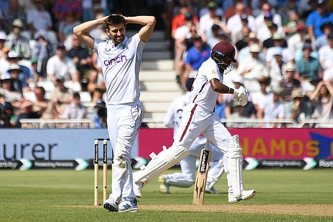 England's Mark Wood